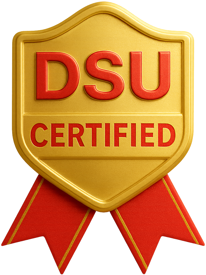 Illustation for Device Setup Utility Certification Badge for Certified Devices.