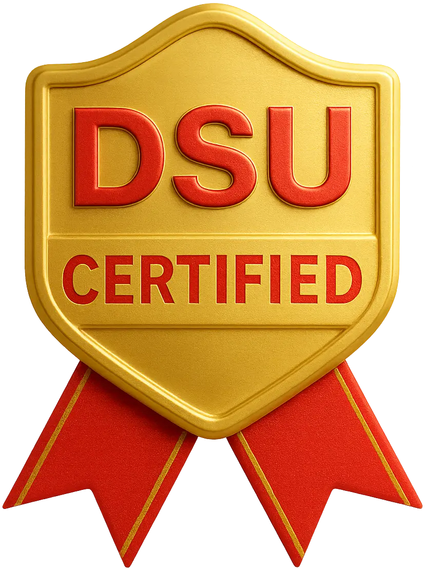 Illustation for Device Setup Utility Certification Badge for Certified Devices.